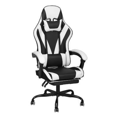 Synthetic Leather High Back Video Ergonomic Racing Gaming Chair with Footrest ALINUNU