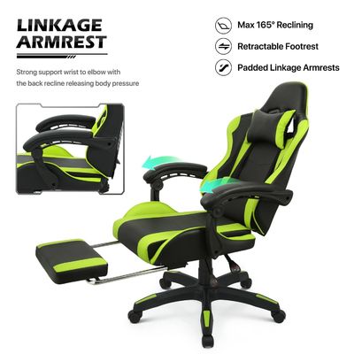 Affordable Home Office Furniture ALINUNU Ergonomic Gaming Chair 25&quot;D x 26.5&quot;W x 42.5&quot;H