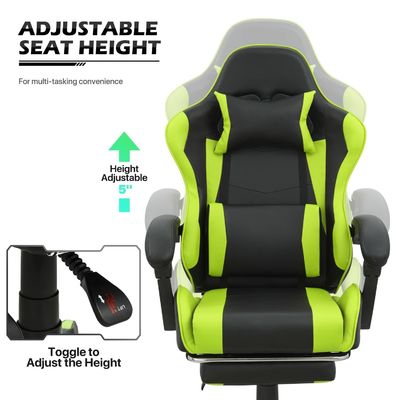 Affordable Home Office Furniture ALINUNU Ergonomic Gaming Chair 25&quot;D x 26.5&quot;W x 42.5&quot;H