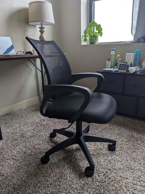 Butterfly Mechanism ALINUNU Mesh Computer Chair with Lumbar Support and Metal Type Other
