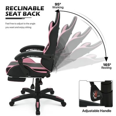 Swivel Chair ALINUNU Ergonomic Computer Racing Video PC Custom Gaming Suitable for Adults
