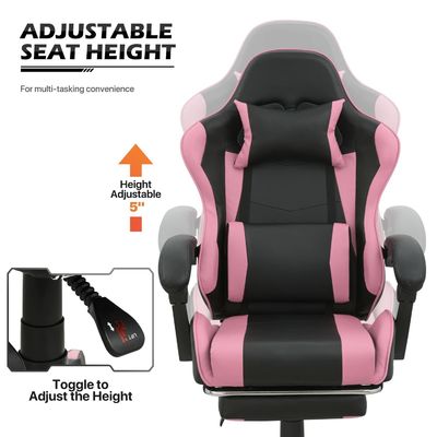 Swivel Chair ALINUNU Ergonomic Computer Racing Video PC Custom Gaming Suitable for Adults
