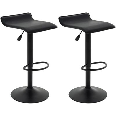 Customized Color ALINUNU Swivel Bar Stools PU Leather Airlift Bar Chair for Dining Room