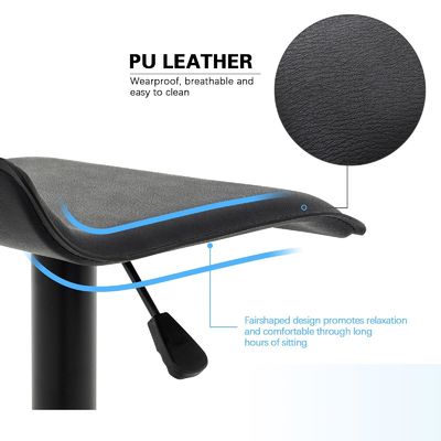Customized Color ALINUNU Swivel Bar Stools PU Leather Airlift Bar Chair for Dining Room