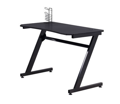Professional LED Gaming Table PC Desk with Customized Inclined Keyboard Platform