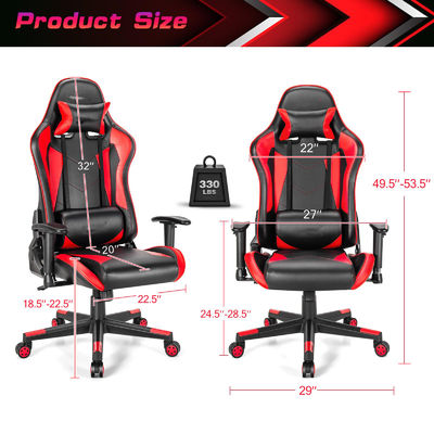 Item Weight 42 Pounds Home Office Furniture Ergonomic Racing PC Video Gaming Chair