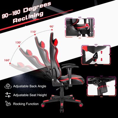 Item Weight 42 Pounds Home Office Furniture Ergonomic Racing PC Video Gaming Chair