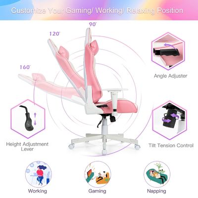 Customizable Color ALINUNU Secret LabErgonomic Racing Gaming Chair 29&quot;D x 29&quot;W x 49.5&quot;H