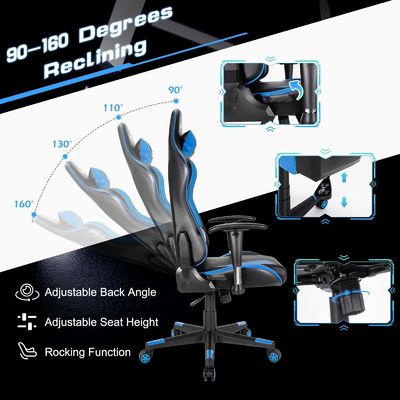ALINUNU Customizable Secret Lab Ergonomic Racing PC Video Gaming Chair for Home Office