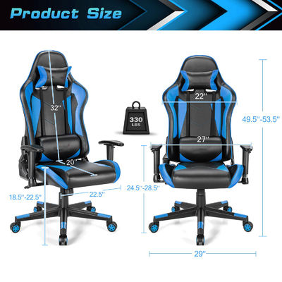 ALINUNU Customizable Secret Lab Ergonomic Racing PC Video Gaming Chair for Home Office