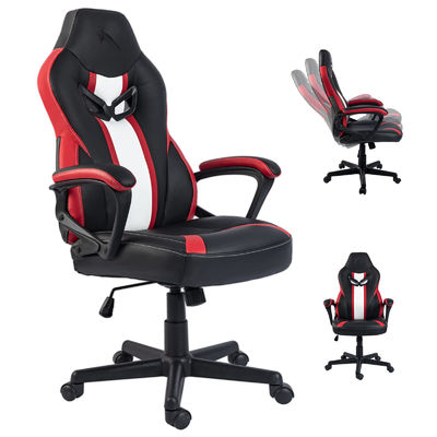 ALINUNU Metal Frame Racing Gaming Chair with Lumbar Support and Ergonomic Design