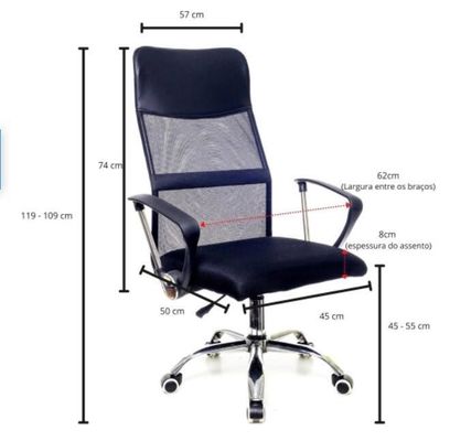 Modern Workspaces Swivel Office Chair with Stainless Steel Frame and Customized Color