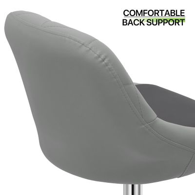 Customized Color High Back Chair for Kitchen Restaurant ALINUNU High Stool Bar Chair