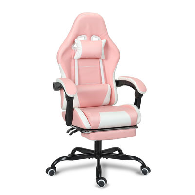 ALINUNU Gaming Chair Customize Height Adjustable with Lumbar Support and Footrest