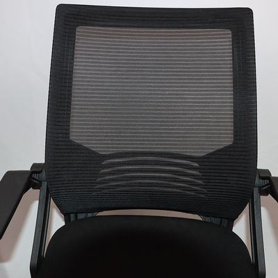 Executive Gaming Office Chair with Adjustable Armrest and Swivel Function in Fabric