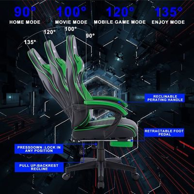OEM ODM Customize Modern Scorpion Gaming Chair Leather Ergonomic Swivel Computer Seat