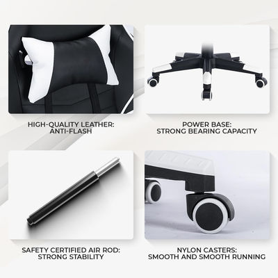 Leather Ergonomic Gamer Seat Modern Scorpion Gaming Chair for Computer Game Room