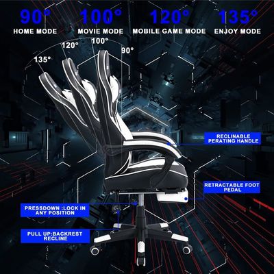Leather Ergonomic Gamer Seat Modern Scorpion Gaming Chair for Computer Game Room