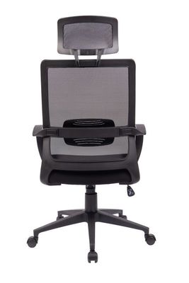Upgrade Your Office Furniture with 8955 Fixed Arm Massage Mesh Chair in Modern Style