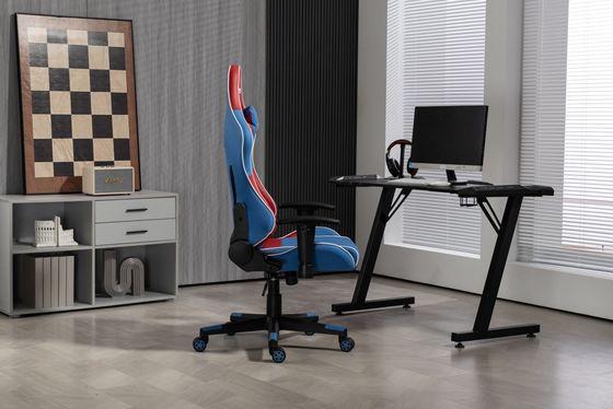 Stay Comfortable During Long Gaming Sessions with High Back Gaming Chair and Footrest