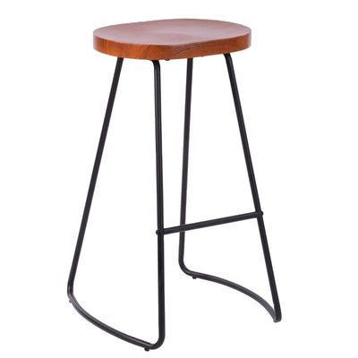 High Stool Easy Assembly 5mins for Modern Nordic Style Home Steel Tall Simple Bar
