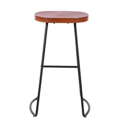 High Stool Easy Assembly 5mins for Modern Nordic Style Home Steel Tall Simple Bar