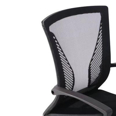R300mm Nylon Base Black Mesh Administrative Office Chair for Professional Environments