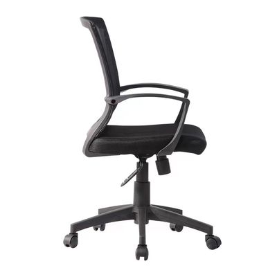 R300mm Nylon Base Black Mesh Administrative Office Chair for Professional Environments