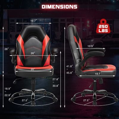ALINUNU Ergonomic Computer Gaming Chair with Adjustable Height and Customized Color