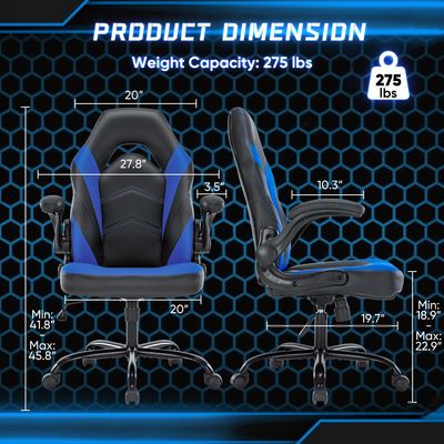 OEM Ergonomic Swivel Gaming Chair for Big and Tall Height Adjustable Video Game Chair