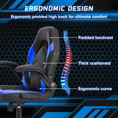OEM Ergonomic Swivel Gaming Chair for Big and Tall Height Adjustable Video Game Chair