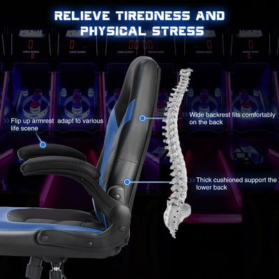 360 Swivel Computer Gaming Chair with Height Adjustment and Recliner Function Offered