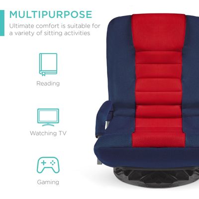 360 Degree Multipurpose Floor Rocker Modern Design and ALINUNU Swivel Gaming Chair