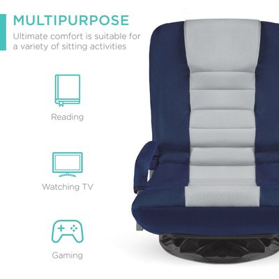 ALINUNU Swivel Gaming Chair 360 Degree Multipurpose Floor Chair Rocker for TV Viewing