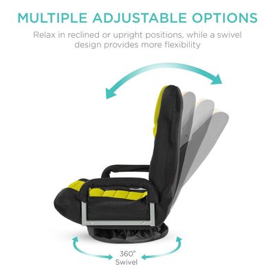 Swivel Gaming Chair 360 Degree Multipurpose Floor Chair Rocker for TV Customized Color