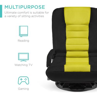 Swivel Gaming Chair 360 Degree Multipurpose Floor Chair Rocker for TV Customized Color