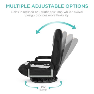 Swivel Chair ALINUNU 360 Degree Multipurpose Floor Chair Rocker for TV 17 Pounds