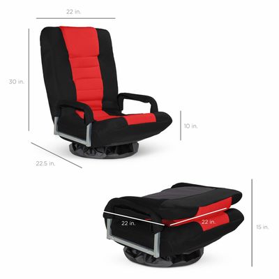 Customized Color Swivel Gaming Chair Mail Packing Y 360 Degree Multipurpose Floor Chair
