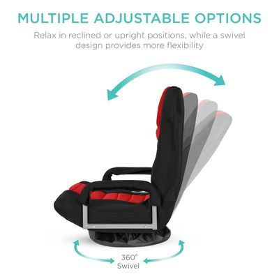 Customized Color Swivel Gaming Chair Mail Packing Y 360 Degree Multipurpose Floor Chair