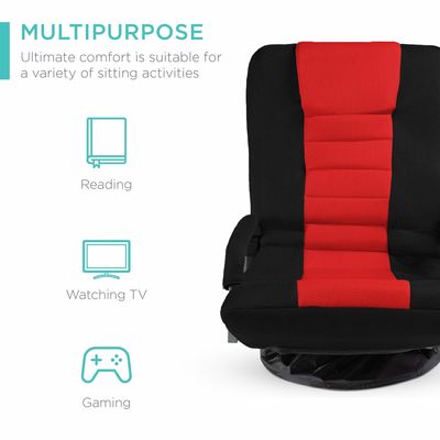 Customized Color Swivel Gaming Chair Mail Packing Y 360 Degree Multipurpose Floor Chair