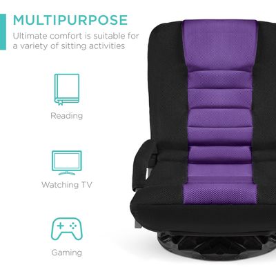 Mail Packing Y Alloy Steel Frame 360 Degree Swivel Gaming Chair for TV and Multipurpose