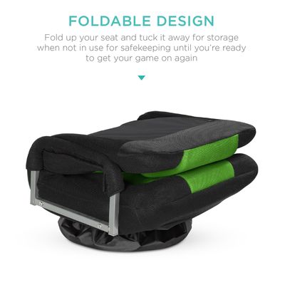 Modern Design 360 Degree Swivel Gaming Chair with Height Adjust and Recliner Function