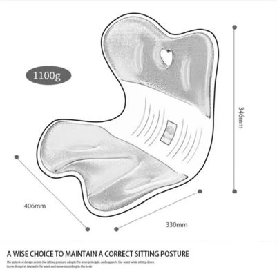 Product Dimensions 406*330*346mm L-Shape Posture Correction Cushion Chair for Comfort
