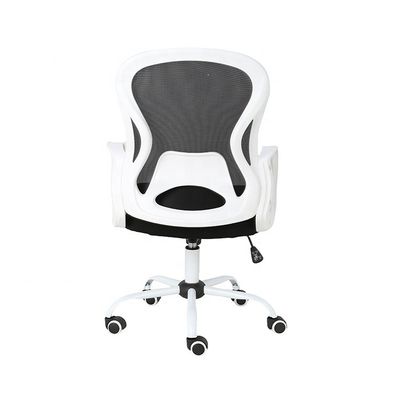 Commercial Furniture Executive Adjustable Stool Mid Back Mesh Desk Chair Modern Style