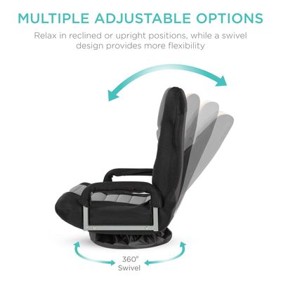 Swivel Gaming Chair 360 Degree Multipurpose Floor Chair Rocker for TV Customized Color