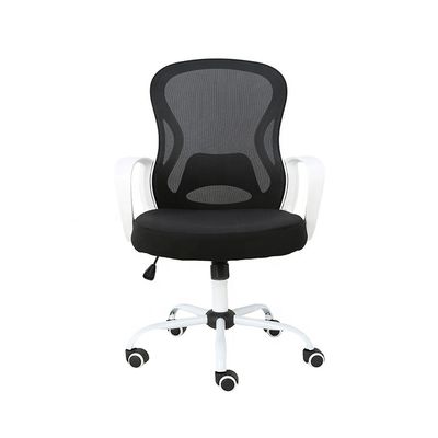 Commercial Furniture Executive Adjustable Stool Mid Back Mesh Desk Chair Modern Style