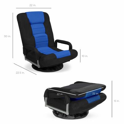 Mail packing ALINUNU Swivel Gaming Chair 360 Degree Multipurpose Floor Chair Rocker for TV