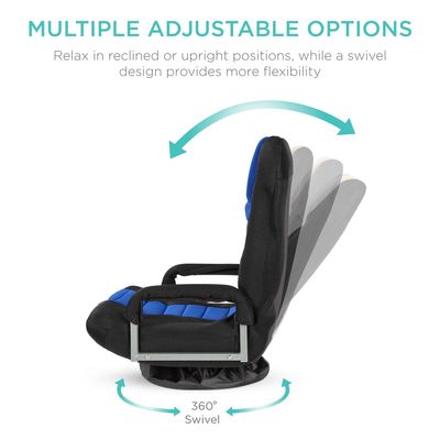 Mail packing ALINUNU Swivel Gaming Chair 360 Degree Multipurpose Floor Chair Rocker for TV