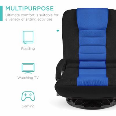 Mail packing ALINUNU Swivel Gaming Chair 360 Degree Multipurpose Floor Chair Rocker for TV