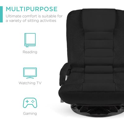 ALINUNU Swivel Gaming Chair for TV 300 Pounds Weight Capacity 360 Degree Multipurpose